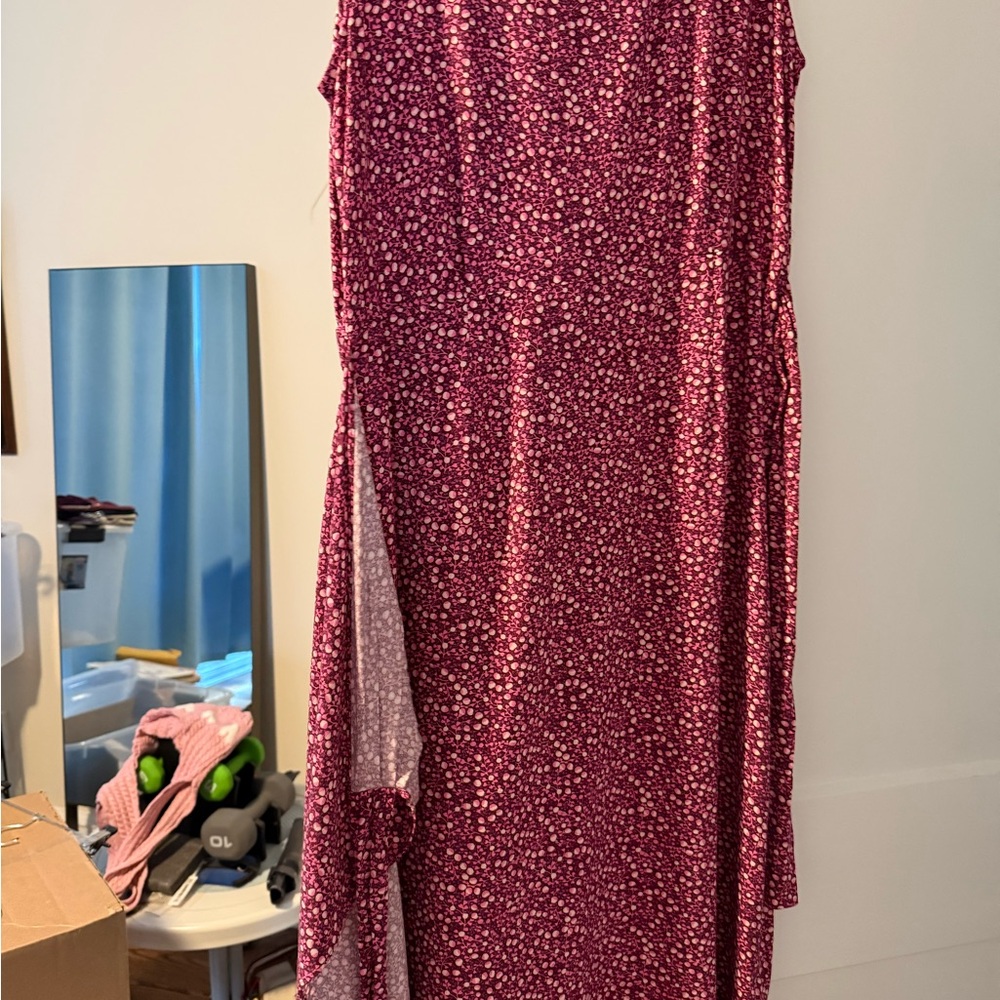 Goodthreads Pink Textured Blouse - Picture 3 of 5